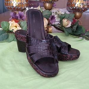 DONAL J PLINER  wedges, sandals,made on the beach of spain